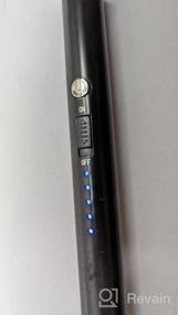 img 6 attached to RONXS электрическая зажигалка перезаряжаемые дуговые USB зажигалки для свечей - ветрозащитные беспламенные плазменные длинные зажигалки для кемпинга барбекю (серебро, 1)