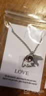 img 1 attached to Youfeng Mama Bear Necklace: Stunning Birthstone Pendant Jewelry for Strong Women and Girls review by Jennifer Moore