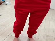 img 1 attached to 👖 OdilMacy Unisex Elastic Toddler Sweatpants for Boys' Clothing and Pants review by Nick Singh