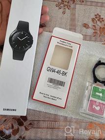 img 6 attached to 3-In-1 Samsung Galaxy Watch 4 Classic 46Mm Accessories: TPU Bumper Case, Tempered Glass Screen Protector & Bezel Ring - White