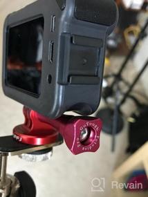 img 6 attached to GoTough 25Mm Blue Metal Thumbscrew Compatible With GoPro HERO3, HERO3+, HERO4, HERO5, HERO6, HERO7 2-Prong Mounting System