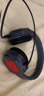 картинка 1 прикреплена к отзыву 🎧 Brenthaven Edge Rugged Over Ear Headphones for K-12 Students - Gray/Red, Durable Ear Pads, Twistable Headband, Chew Proof Cord (80dB/107dB) от Adam Alvarez