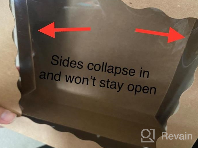 img 1 attached to 13-Pack Kraft Bakery Pie Boxes With Window - Large 10X10X2.5 Inch Brown Boxes For Pastries, Muffins, And Donuts review by Patrick Hamman