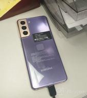 картинка 1 прикреплена к отзыву Смартфон Samsung Galaxy S21 5G с заводской разблокировкой в американской версии с камерой Pro-Grade, видео 8K, высоким разрешением 64 МП, 128 ГБ памяти и цветом Phantom Pink (SM-G991UZIAXAA) от Anastazja Bondarenko ᠌