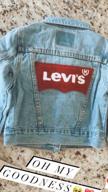 img 1 attached to Levi's Vintage Boys' Clothing: 👦 Hooded Trucker Jacket for Jackets & Coats review by Richard Kuntz