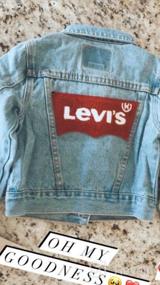 img 5 attached to Levi's Vintage Boys' Clothing: 👦 Hooded Trucker Jacket for Jackets & Coats