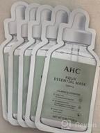 img 1 attached to AHC Face Mask Aqua Essentials Hydrating And Claming For Stressed And Tired Skin Calming 100% Cotton Sheet 5 Count(Pack Of 1) review by Kulwinder Hendrickson