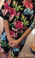 img 1 attached to EISHOPEER Men'S Hawaiian Floral Print Short Sleeve Shirt And Shorts Set For Casual Wear review by Victor Glatzel