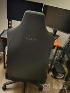 img 1 attached to Razer Iskur X Gaming Chair: Ergonomic Design For The Ultimate Gaming Experience - Multi-Layered Synthetic Leather - High-Density Foam Cushions - 2D Armrests - Steel-Reinforced Body - Black/Green review by Jackie Chapman