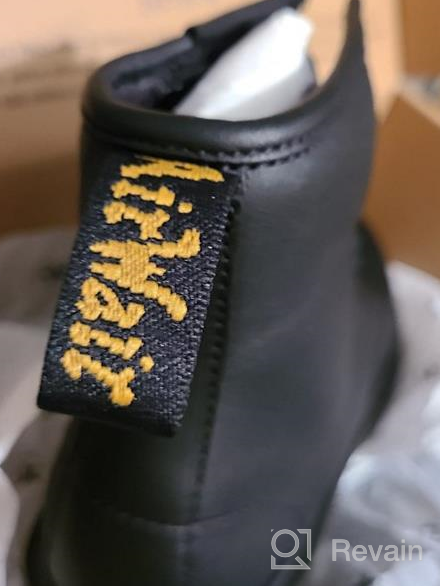 img 1 attached to Originals Union Jack Dr. Martens 1460 8 Eye Lace Up Boot review by Clint Fick