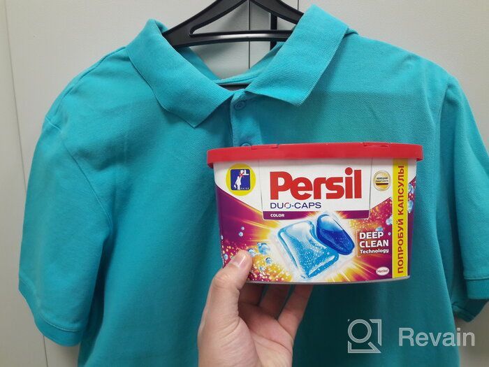 img 1 attached to 15-Count Persil Duo Caps 🧺 Color Laundry Detergent for Brighter Clothes review by Ha Joon ᠌