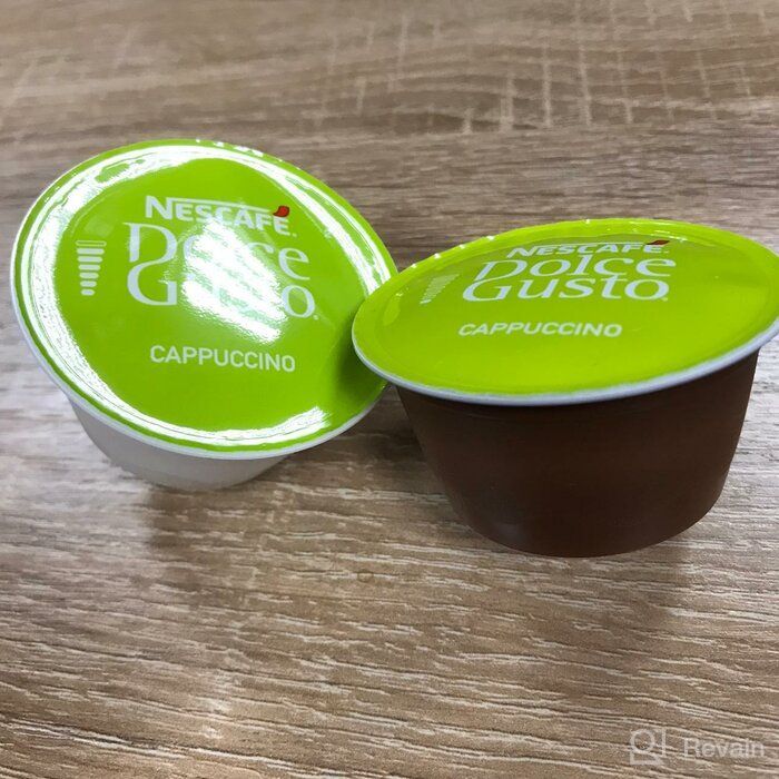 img 2 attached to Dolce Gusto Nescafe Coffee Pods Cappuccino - 16 Capsules, Pack of 3: Indulge in Rich Café-Style Treats review by Agata Konarska ᠌