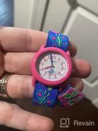 img 1 attached to SEO-Optimized: Timex Girls Elastic 🕒 Fabric Strap Analog Time Machines Watch review by Brandon Baird