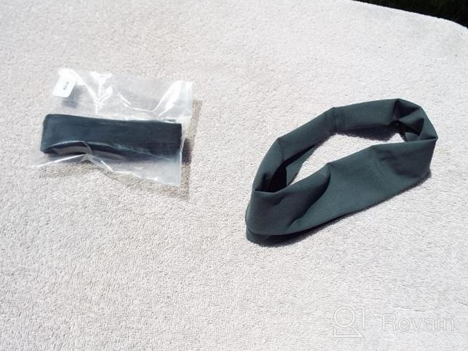 img 1 attached to 🏃 Portzon Non-Slip Sport Headband for Men & Women: Stay Secure and Stylish during Running, Hiking, Basketball, and Cycling! review by Sergio Guardado