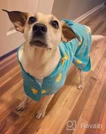 img 1 attached to Rubber Duck Medium Barkbox Premium Absorbent Hooded Dog Bathrobe Towel - Quick Drying Pet Towel For Bath & Beach Trips review by Justin Jefferson