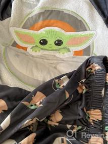 img 5 attached to 👶 Boys' Mandalorian Grogu (The Child) Fleece Pajama Set – Star Wars