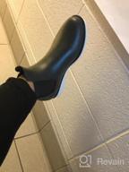 img 1 attached to Waterproof Women'S Garden Ankle Rain Boots - Anti-Slip Chelsea Booties By Babaka review by Matthew Peterson