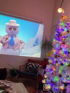 картинка 1 прикреплена к отзыву 7.5Ft Prelit Pencil Christmas Tree - Warm White & Multi-Color Lights, Foldable Metal Stand, Alpine Slim Holiday Decoration For Xmas Home/Office/Party от Brandon Burnham
