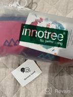 img 1 attached to 🧦 innotree 3-Pack Women's Merino Wool Hiking Socks: Half Cushioned, Moisture-Wicking Thermal Socks for Hiking, Quarter Crew Style review by Luis Shreibman