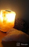 img 1 attached to Himalayan Salt Lamp Bowl With Small Rock Crystals And Dimmer Switch - Includes 25W Bulbs By AMOYSTONE review by Tim Duncan