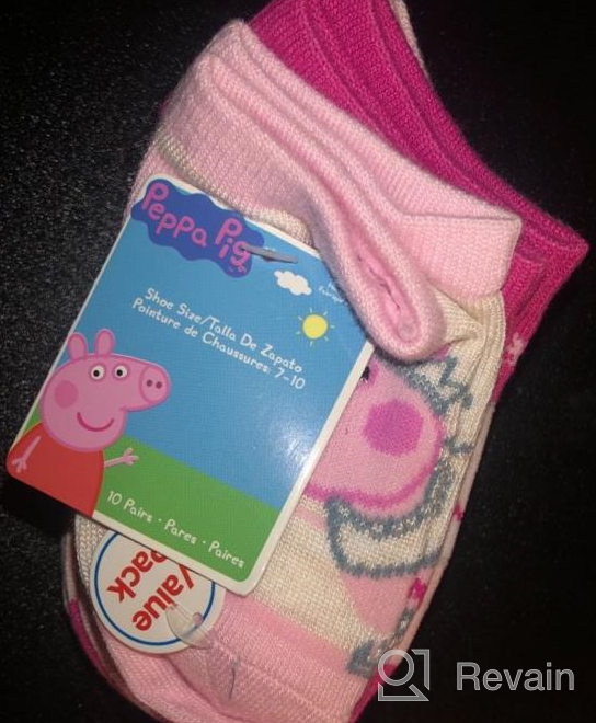 img 1 attached to No Show Socks for Girls featuring Peppa Pig review by Mike Steeg