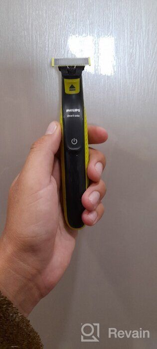 img 1 attached to Trimmer Philips OneBlade QP2520/60, black/green lime review by Amar Amar ᠌