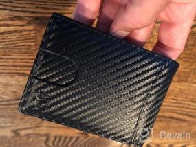 img 5 attached to Streamlined and Stylish: Slim Bifold Wallets for Men - Essential Men's Accessories