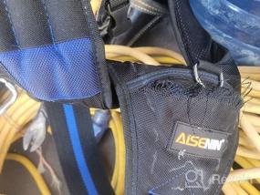 img 7 attached to AISENIN Carpenter Tool Belt Suspenders, Heavy Duty Tool Belt Suspenders Светоотражающие защитные подтяжки