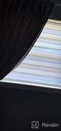 img 1 attached to LUCKUP White Horizontal Zebra Dual Roller Blinds Day And Night Curtains - Easy To Install 17.7" X 59" Window Shade - Optimal For SEO review by Briceston Criss