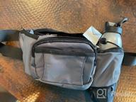 img 1 attached to Versatile And Roomy Fanny Pack With Water Bottle Holder For Outdoor Enthusiasts review by Wesley Bell