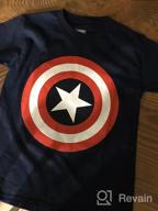 img 1 attached to Marvel Toddler Captain America T Shirt review by Brian Wesley