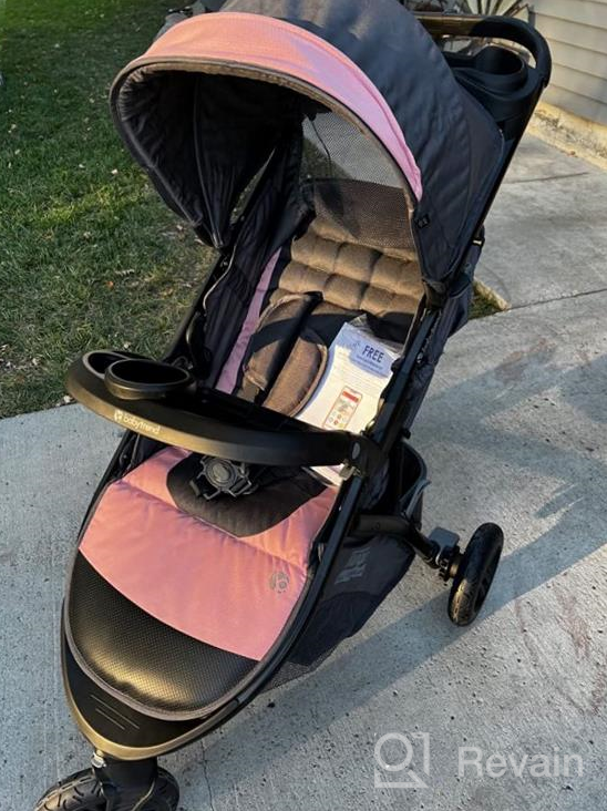 img 1 attached to Ultra Pink Baby Trend Tango 3 All-Terrain Stroller Travel System W/ Ally 35 Infant Car Seat review by Antonio Rojas