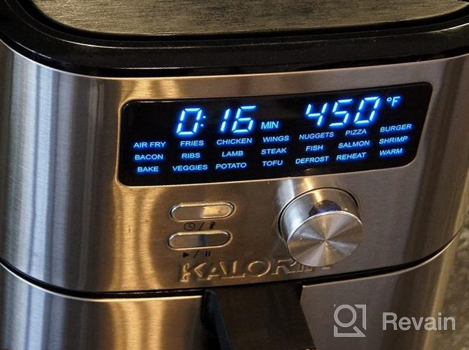 img 1 attached to Enjoy Healthy & Delicious Cooking With The Kalorik MAXX® Digital Air Fryer - 7-In-1 Oilless Fryer With 21 Smart Presets, LED Display And Nonstick Basket - Recipe Book Included! review by Gregory Braddock