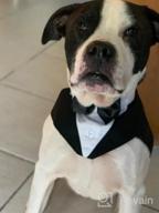 img 1 attached to MIGOHI Dog Tuxedo Set: Perfect Attire For Formal Occasions & Festivities For Small, Medium & Large Dogs review by Bishop Roshad