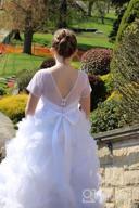 img 1 attached to Carat Girls' Clothing: Stunning V-Back Tulle Gowns review by Ramesh Eastep
