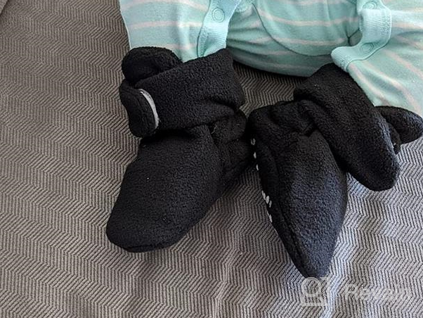 img 1 attached to 👟 Booties Newborn Non Slip Slippers - Stylish Shoes for Toddler Boys review by Ryan Maruffo