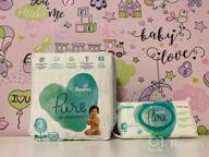 img 2 attached to Pampers Pure Protection Disposable Baby Diapers Size 3, Mega Pack - 27 Count, Hypoallergenic and Unscented (Old Version) review by Anastazja Zawadzka ᠌