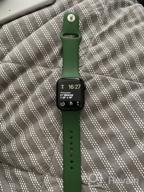 img 1 attached to Smart watch Apple Watch Series 7 45 mm Aluminum Case, green clover review by Masaaki Haruto ᠌