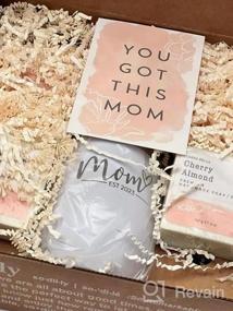 img 7 attached to Pregnancy Gifts For First Time Moms - Mom Est. 2022 Spa Bath Box Set W/ Rose Gold Tumbler - New Mom Gift Basket For New Mom - Expecting New Mom Essentials - Pregnancy Must Haves For First Time Moms -