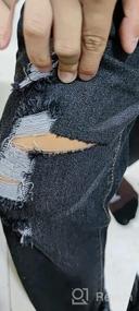 img 6 attached to Stylish and Trendy: SHOOYING Boys' Ripped Holes Denim Jeans - Perfect Pants for an Edgy Look!