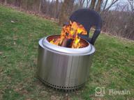 img 1 attached to Stainless Steel Portable Outdoor Fire Pit, Solo Stove Yukon 2.0 With Stand And Removable Ash Pan - Smokeless Wood Burning Fireplace, Large 19.8 In X 27 In, 40.35 Lbs review by Tony Cohen
