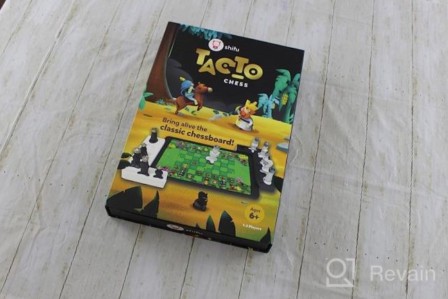 img 1 attached to Tacto Chess: The Ultimate Interactive Chess Set For Kids And Beginners - PlayShifu'S Kit And App With 4 Modes! review by Mitch Wright