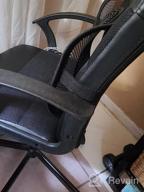 img 1 attached to Samyoung Mesh Back Lumbar Support Cushion | Breathable Office Chair & Car Seat 12" X 16 review by Robert Mac