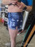 img 1 attached to Women'S Casual Summer Shorts With Pockets - Mid Waisted Denim Shorts By Onlypuff review by Tanya Shaw