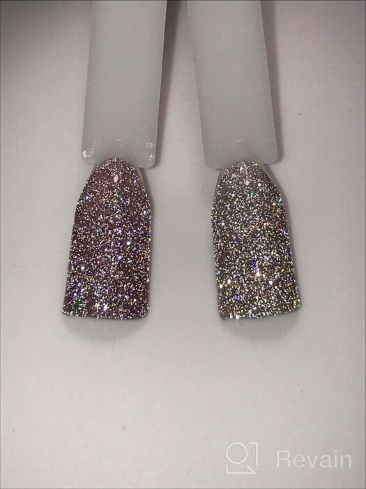 img 2 attached to Born Pretty Gel Polish Reflective Glitter, 6 ml, 02 bright sparkler review by Arina Foliez ᠌