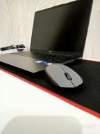 img 1 attached to Logitech M170 Wireless Mouse: 🖱️ Optical Tracking, 12-Month Battery, for PC/Mac/Laptop, Black review by Kristine Tay ᠌