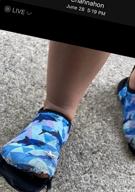 img 1 attached to JIASUQI Fashion Barefoot Boating Sandals Boys' Shoes review by Ricky Mayo