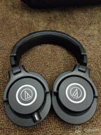 img 2 attached to Upgrade Your Studio Gear with Audio-Technica ATH-M40x Professional Studio Monitor Headphones: 90-Degree Swiveling Earcups, Pro-Grade Earpads/Headband, and Detachable Cables review by Eh Shee Lay ᠌