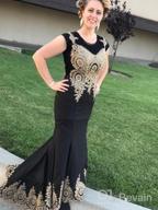 img 1 attached to Stunning Embroidered Lace Mermaid Gowns: MisShow Women'S Formal Evening Prom Dresses review by Doug Twilights