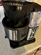 img 1 attached to Ninja CM407 Specialty Fold-Away Single Serve To 10 Cup (50 Oz.) Coffee Maker Frother review by Prentice Martin